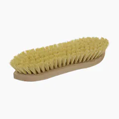 Scrub brush for carpet cleaning at home
