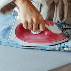 Tools to hem pants